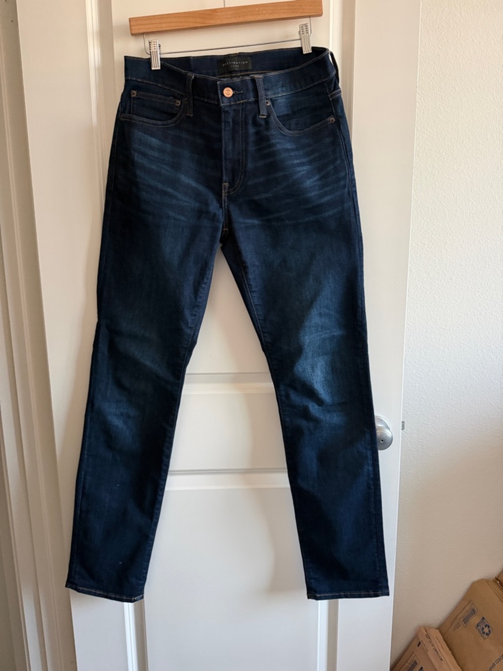 J. Crew Indigo Slim Straight Jeans